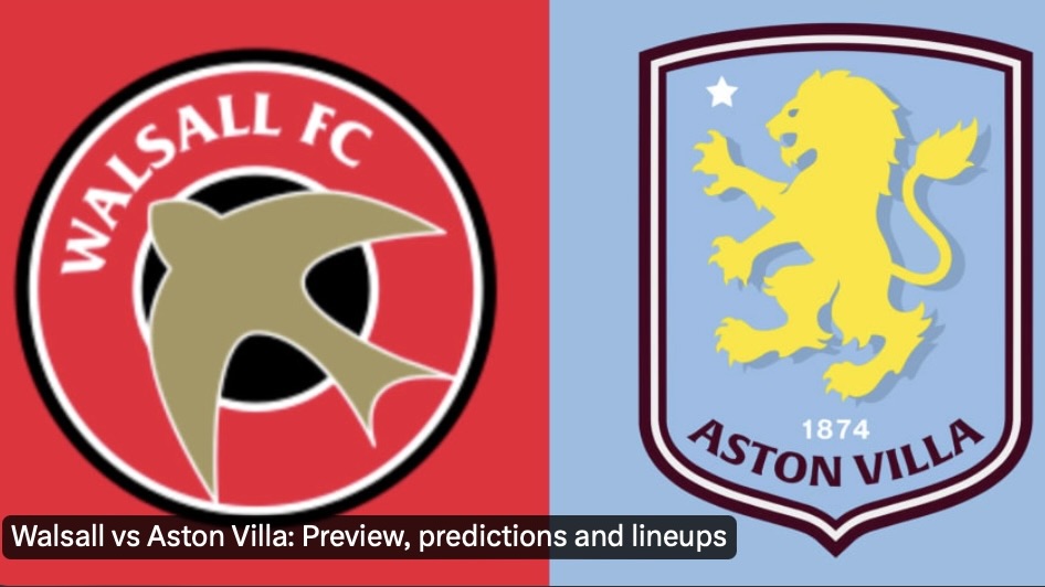 turunminum.id Inggris Preview dan Prediksi Pertandingan: Walsall vs Aston Villa Sengit Preview dan Prediksi Pertandingan: Walsall vs Aston Villa Sengit (foto: twitter)