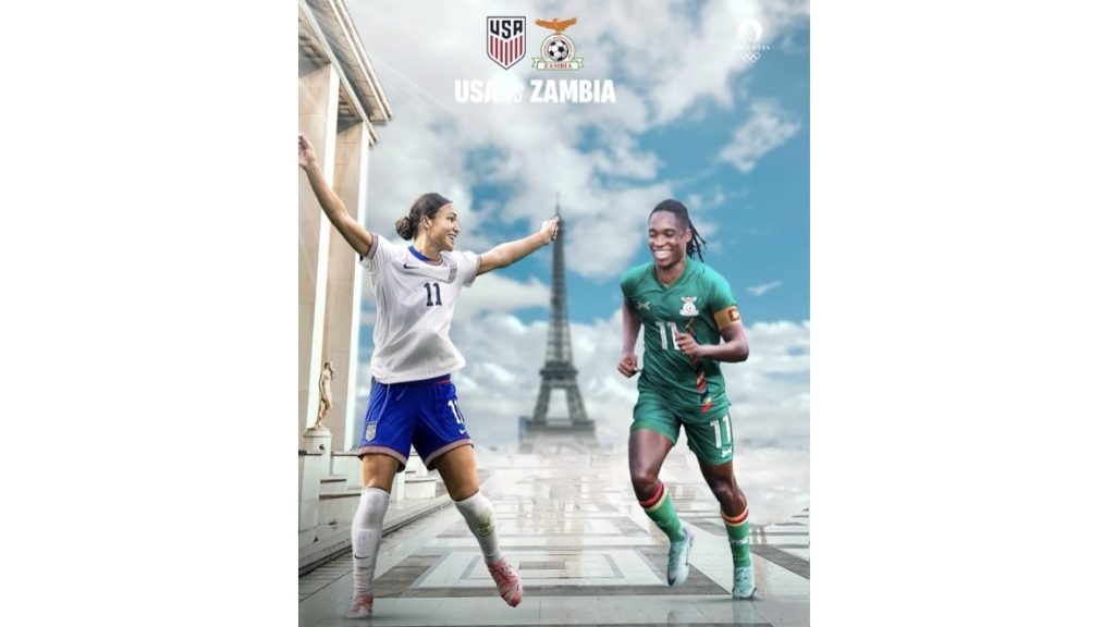 turunminum.id Liga Internasional USWNT Hadapi Zambia: Pembukaan Olimpiade Musim Paris 2024 USWNT Hadapi Zambia: Pembukaan Olimpiade Musim Panas 2024 (foto: x)