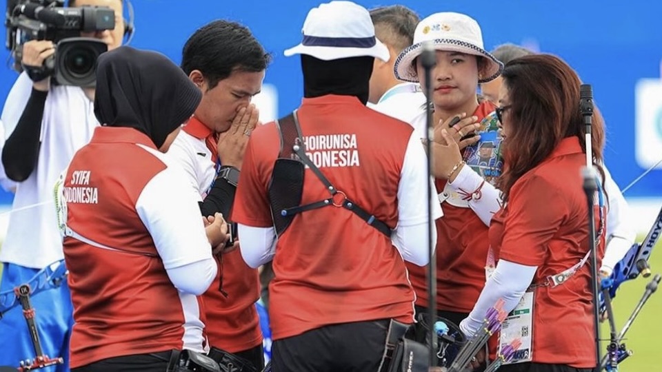 turunminum.id Liga Internasional Panahan Putri Indonesia Lolos Perempatfinal Olimpiade Paris 2024 Panahan Putri Indonesia Lolos Perempatfinal Olimpiade Paris 2024 (foto: instagram)