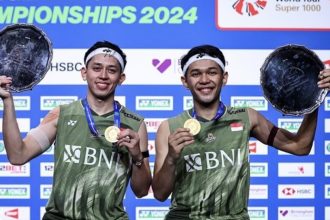 Fajar Alfian/Rian Ardianto: Harapan Emas Indonesia Olimpiade Paris 2024 (foto: x)