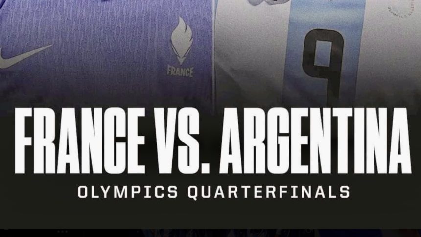 Perempat Final Sepak Bola Olimpiade Paris 2024: Prancis Hadapi Argentina (foto: x)