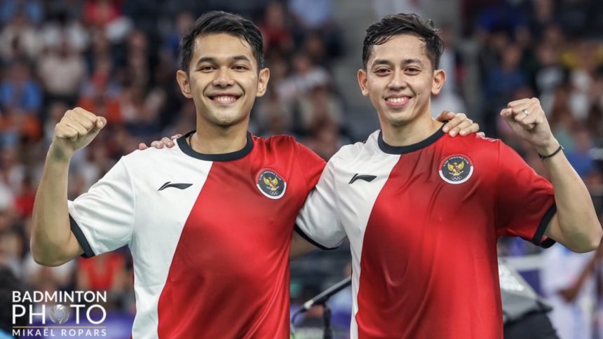 Fajar dan Rian: Pelajaran Kekalahan untuk Perempatfinal Paris 2024 (foto: x)