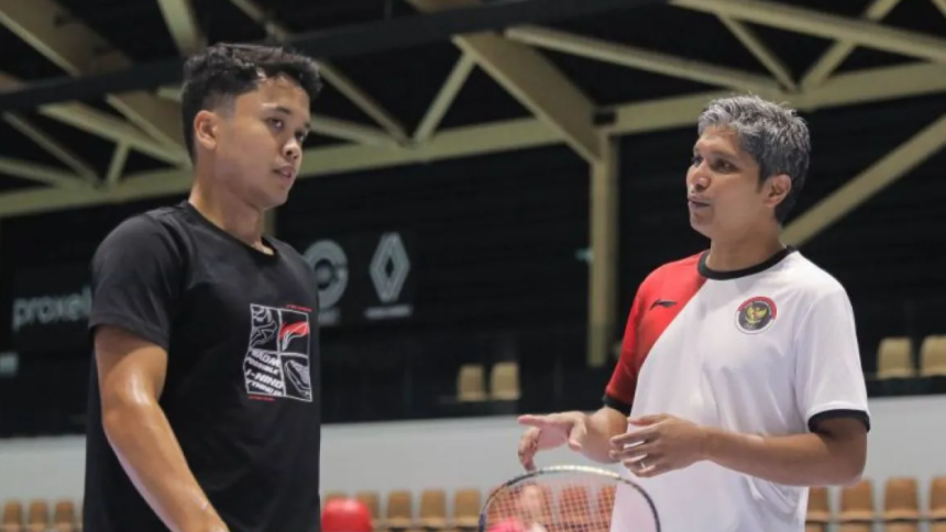 turunminum.id Coach Irwansyah Fokus Matangkan Strategi Jonatan dan Ginting Jelang Olimpiade Paris 2024