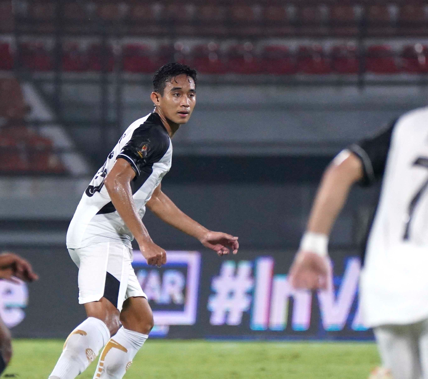 Kapten Baru Perija, Rizky Ridho saat melawan Madura United di laga perdana Grup A Piala Presiden 2024. (Foto:Persija)