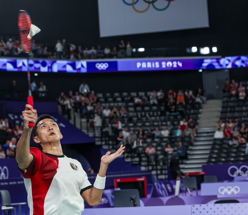 turunminum.id Menang Dramatis di Olimpiade Paris 2024, Jonatan Christie: Pas Masuk Lapangan Saya Gugup