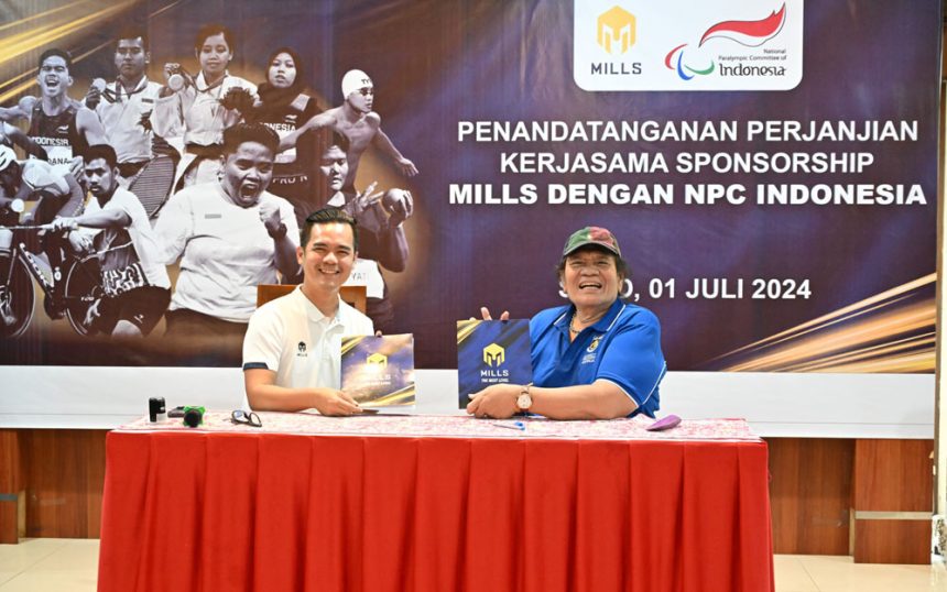 turunminum.id NPC Indonesia Gandeng Mills Menuju Paralympic 2024 di Paris