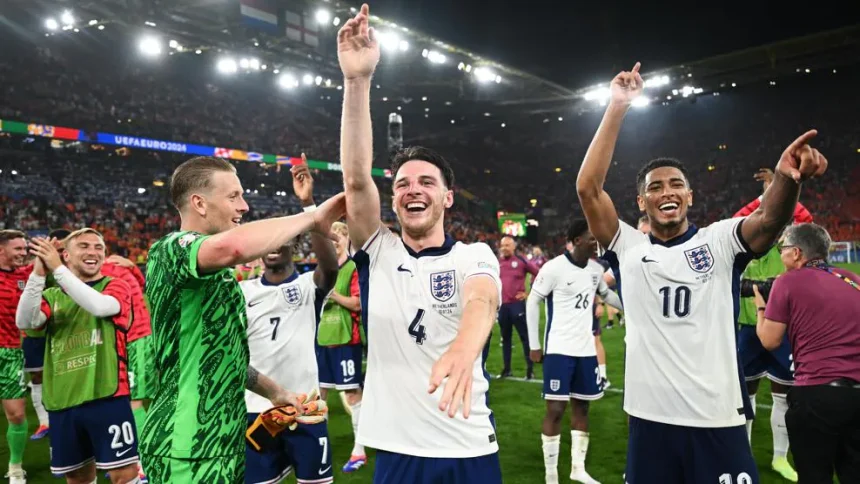 Inggris ke final Euro 2024 usai kalahkan Belanda di semifinal (Foto: UEFA.com/Getty Images)