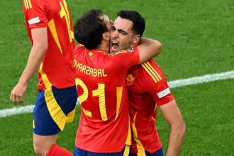 Spanyol berhasil kalahkan Jerman di perrmpat final Euro 2024 (Foto: UEFA.com/Getty Images)