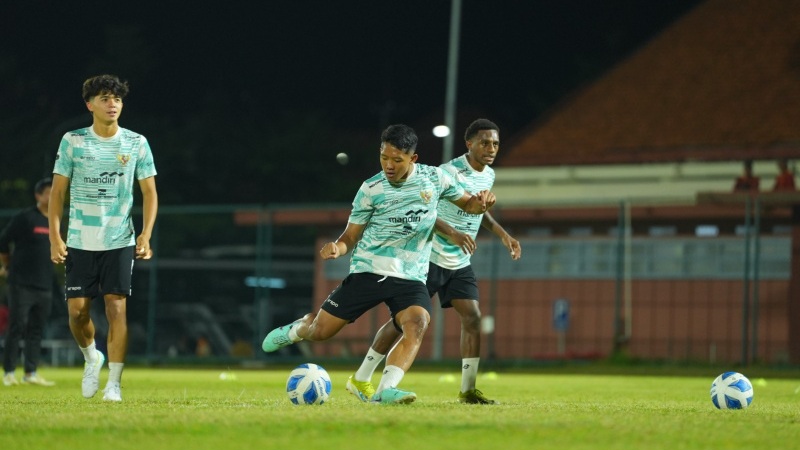 Latihan Timnas Indonesia U-19 jelang Piala AFF U-19 2024 (Foto: PSSI)