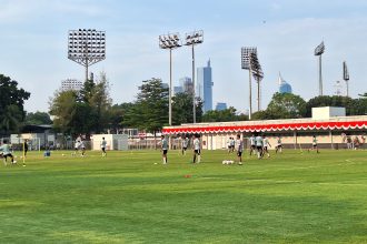 Nova Arianto pimpin TC Timnas Indonesia U-16 di Jakarta (Foto: Turunminum.id/da Yerimon)