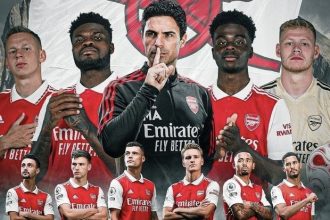 Arsenal Dominasi PFA Team of the Year 2023/24 (foto: x)