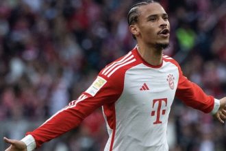 Bayern Munich Bertekad Pertahankan Leroy Sane Dari Arsenal (foto: x)