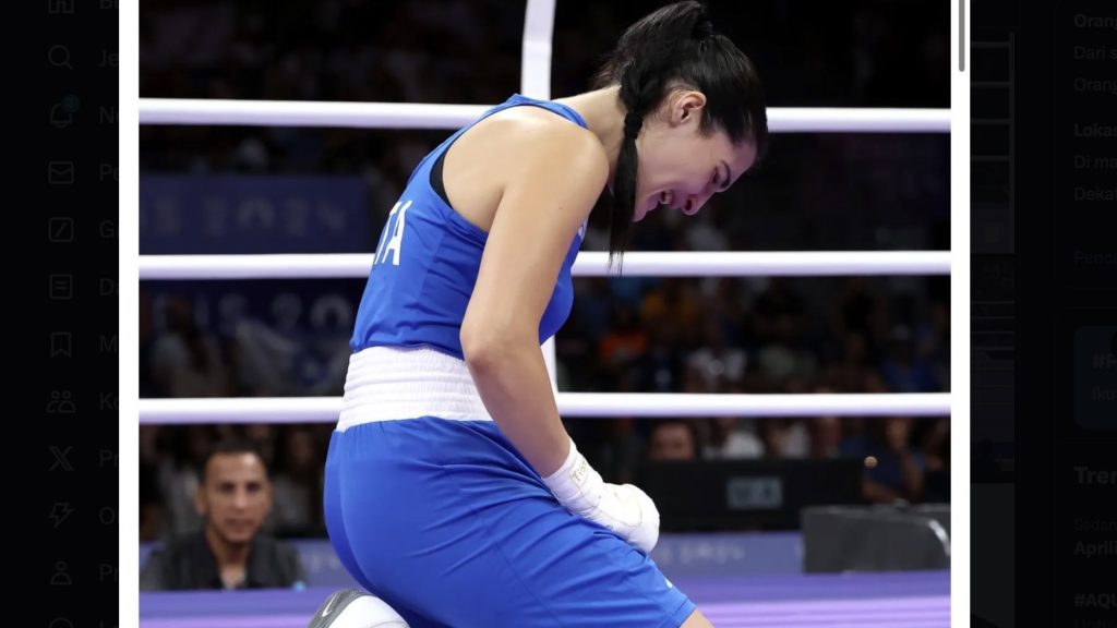 turunminum.id Liga Internasional Kontroversi dari Imane Khelif di Olimpiade Paris 2024 Kontroversi dari Imane Khelif di Olimpiade Paris 2024 (foto: x)