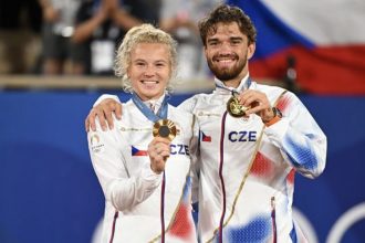 Siniakova & Machac Raih Emas Paris 2024 (foto: x)