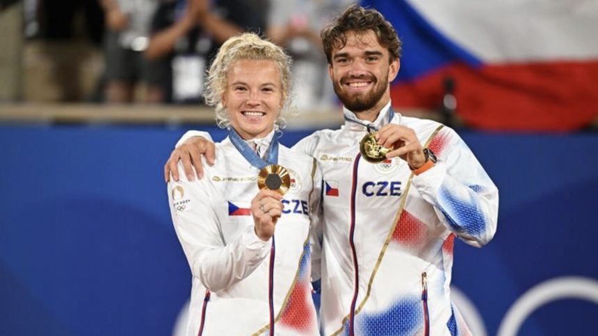 Siniakova & Machac Raih Emas Paris 2024 (foto: x)