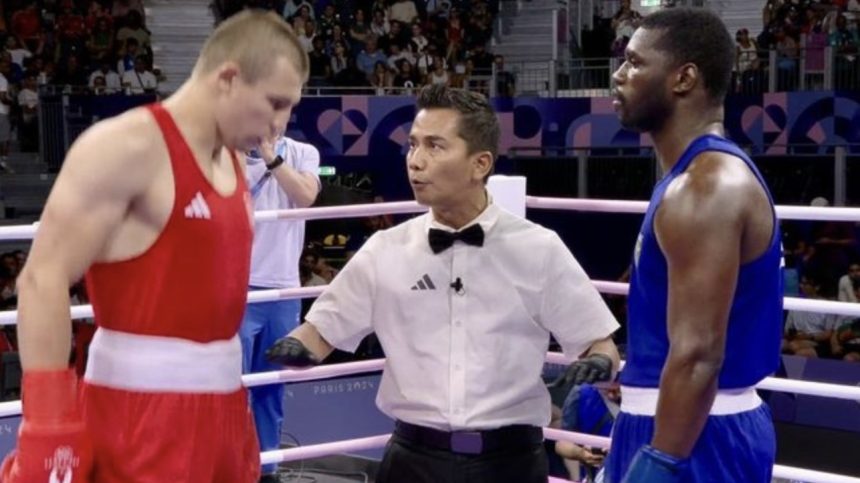 Wasit Indonesia Pada Semifinal Tinju Paris 2024 (foto: x)