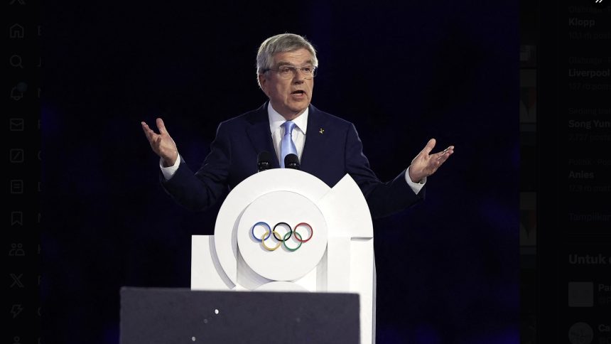 Kontroversi Peta di Penutupan Olimpiade 2024 (foto: x)