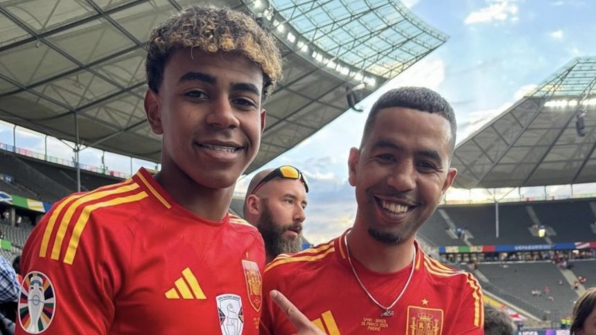 Ayah Lamine Yamal Ditusuk di Barcelona (foto: x)