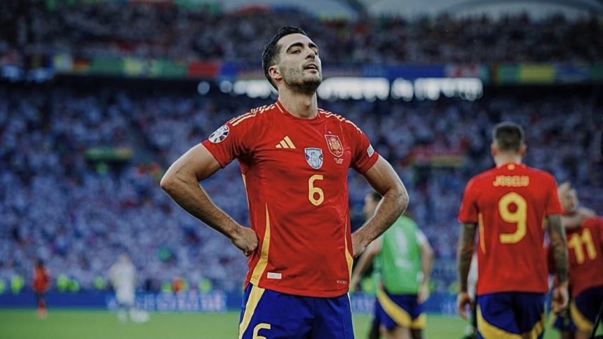 Real Sociedad Buat Kontrak Baru untuk Mikel Merino (foto: x)