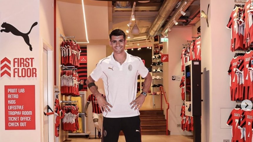 AC Milan: Morata Cetak Gol dalam Hasil Imbang (foto: x)