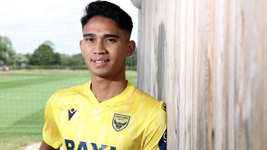 Marselino Ferdinan Resmi ke Oxford United (foto: x)