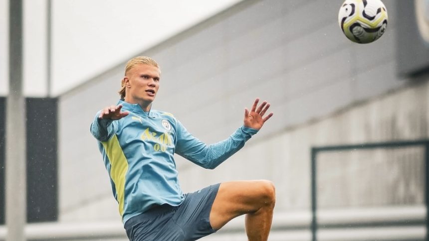 Erling Haaland, Prestasi di Manchester City (foto: instagram)