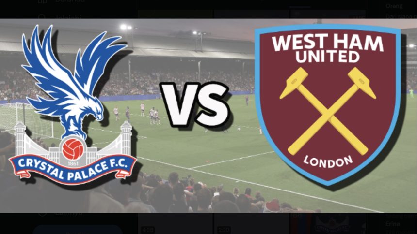 Crystal Palace vs West Ham: 24 Agustus 2024 (foto: x)