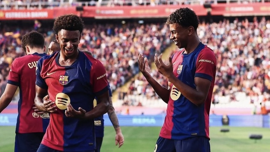 turunminum.id La Liga Lamine Yamal Bawa Barcelona Menang atas Bilbao Lamine Yamal Bawa Barcelona Menang atas Bilbao (foto: x)
