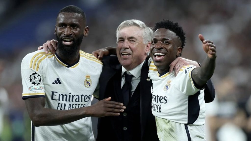 turunminum.id La Liga Carlo Ancelotti Yakin Bisa Menyatukan Mbappe dan Endrick Ancelotti: Real Madrid Tak Panik Hadapi Cedera (foto: x)