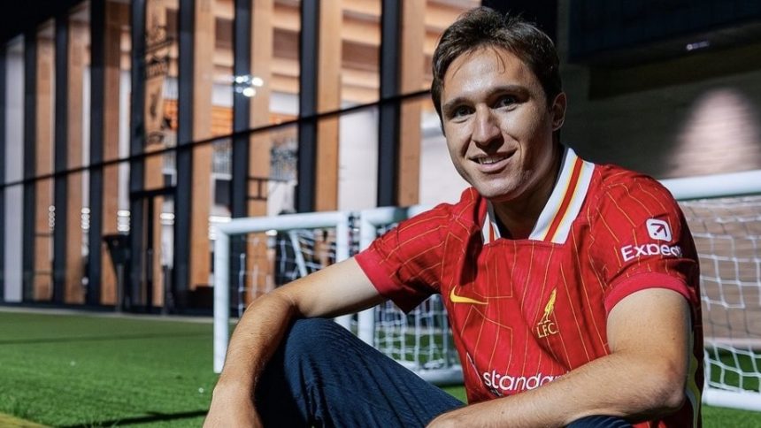 Liverpool Terbang Tinggi dengan Federico Chiesa (foto: x)