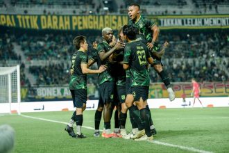 Persebaya Surabaya saat laga uji coba lawan Persik Kediri (Foto: Persebaya Surabaya)