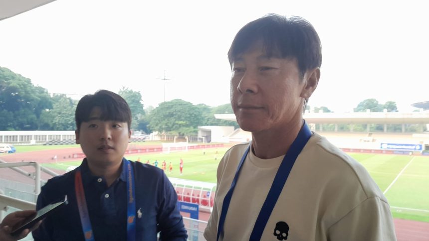 Shin Tae-yong pastikan tak panggil Elkan Baggott ke Timnas Indonesia (Foto: Turunminum.id/da Yerimon)