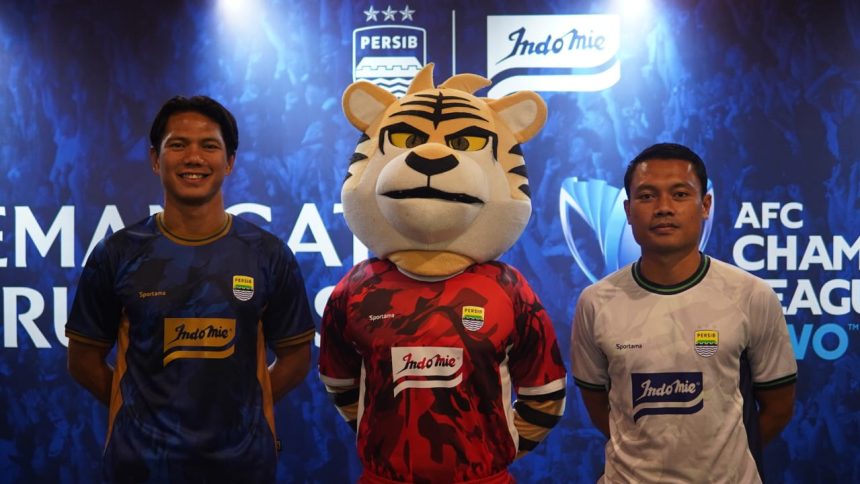 Jersey Persib untuk AFC Champions League 2 2024-2025. (Media officer Persib)