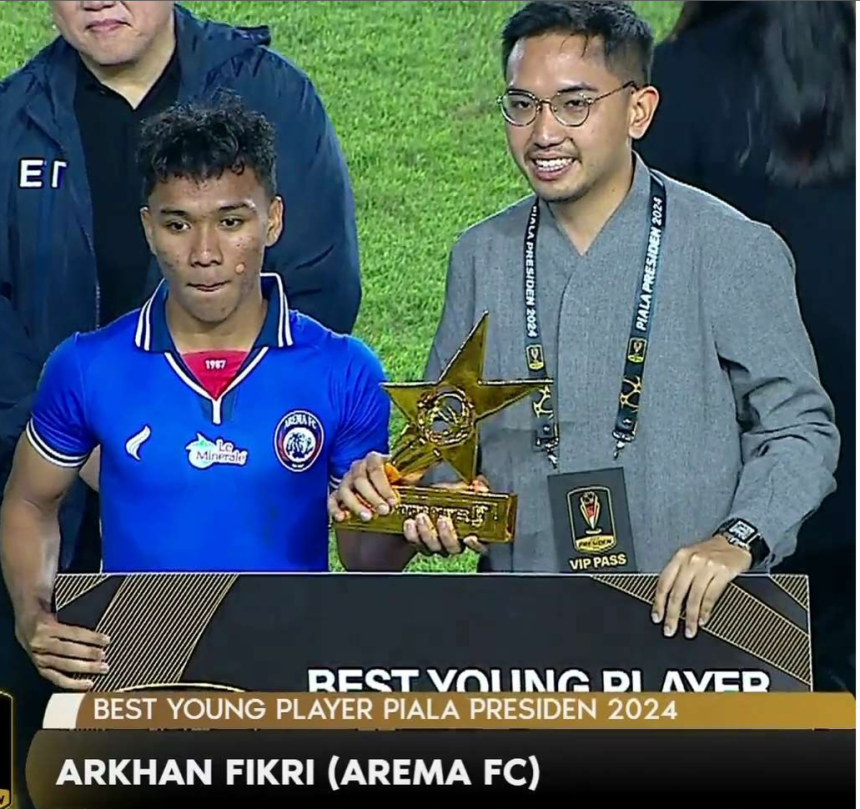 turunminum.id Daftar Peraih Gelar Individu di Piala Presiden 2024, Arkhan Fikri Pemain Muda Terbaik