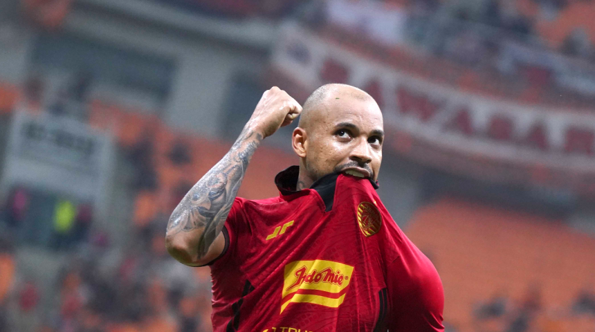 Gustavo Almeida berperan besar di balik kemenangan Persija atas Barito Putera pada pekan pertama Liga 1 2024/2025. Bermain di Jakarta International Stadium (JIS), Sabtu (10/8/2024), Macan Kemayoran menang 3-0 berkat hattrick dirinya. (Foto:Persija)