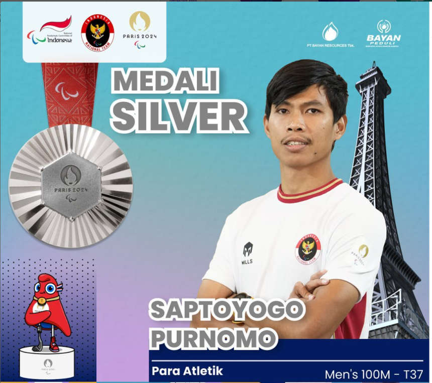 turunminum.id Melebihi Ekspektasi! Pelatih Puji Pencapaian Gila Sapto Yogo Purnomo di Paralimpide Paris 2024