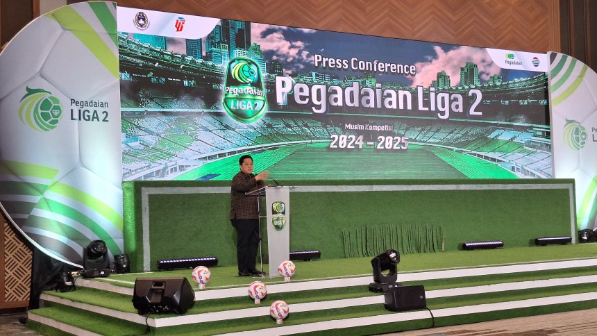 Ketua umum PSSI, Erick Thohir (Turunminum.id/da Yerimon)