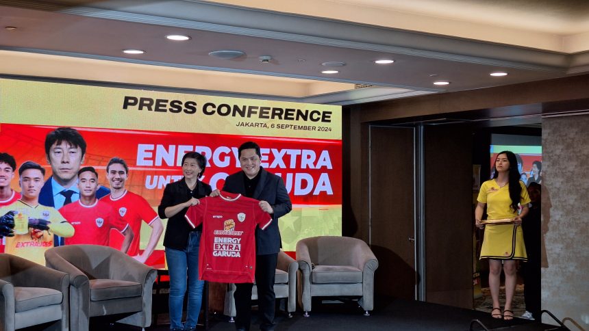 Sponsor baru Timnas Indonesia (Foto: Turunminum.id/da Yerimon)