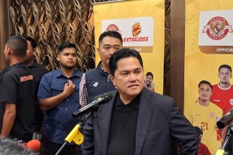 Ketua umum PSSI, Erick Thohir (Foto: Turunminum.id/da Yerimon)