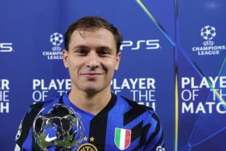 turunminum.id Barella: Inter Milan Buktikan Satu Level dengan City