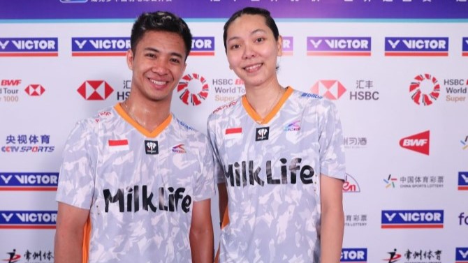 turunminum.id Lanjutkan Tren Positif, Dejan/Gloria Tembus Semifinal China Open 2024