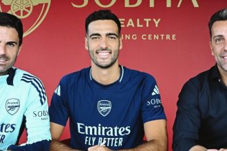 Arsenal Resmi Rekrut Mikel Merino (foto: x)