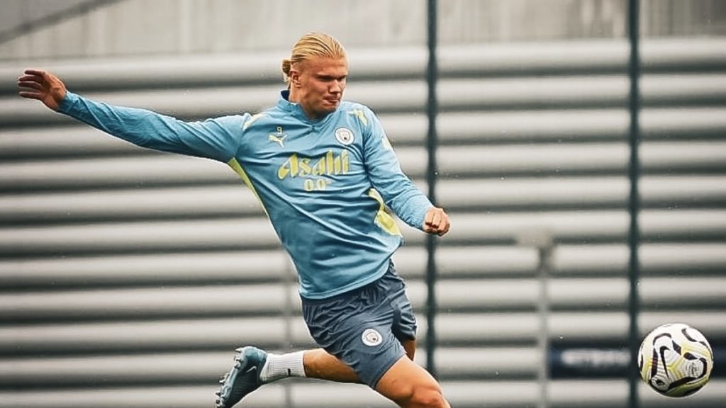 turunminum.id Inggris Manchester City Dominan Awal Musim, Hattrick Haaland Manchester City Dominan Awal Musim, Hattrick Haaland (foto: x)
