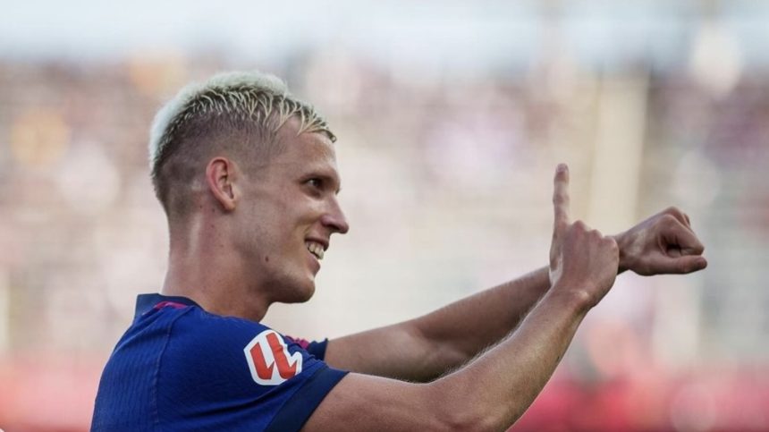 Saha: Manchester United Ketinggalan Tanpa Dani Olmo (foto: x)