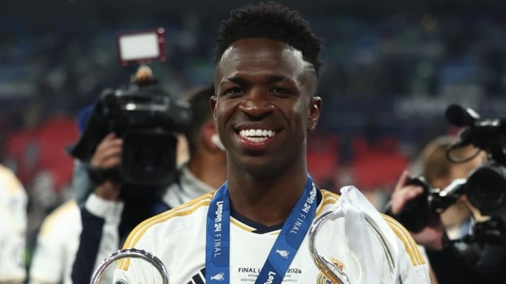 turunminum.id La Liga Vinicius Jr: Spanyol Tak Layak Tuan Rumah Piala Dunia 2030 Vinicius Jr: Spanyol Tak Layak Tuan Rumah Piala Dunia 2030 (foto: x)