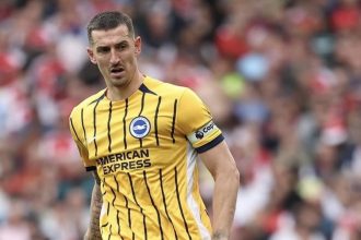 Lewis Dunk Jadi Target Utama Manchester United (foto: x)