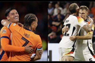 Belanda vs Jerman 2-2 di UEFA Nations League (foto: x)