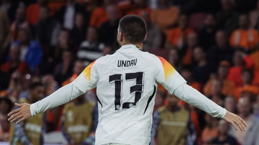 Deniz Undav Terbaik di Belanda vs Jerman (foto: x)
