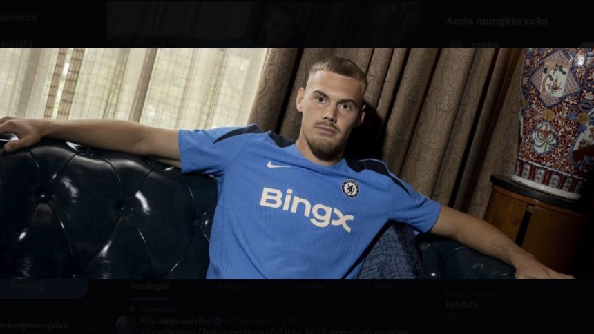 Filip Jorgensen Harus Keluar Dari Chelsea (foto: x)