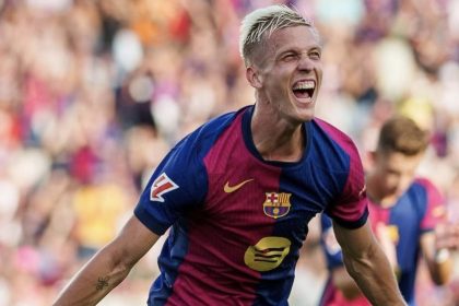 Pemain Barcelona, Dani Olmo (foto: x)